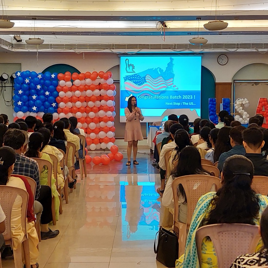 Umang Talreja speaking at the goGENIUS Batch 2023 felicitation