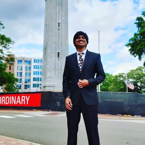 Instagram post: a goGENIUS student on campus abroad